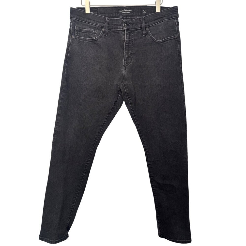 Lucky Brand Mens Black 110 Skinny Denim Casual Jeans 34X30 Everyday